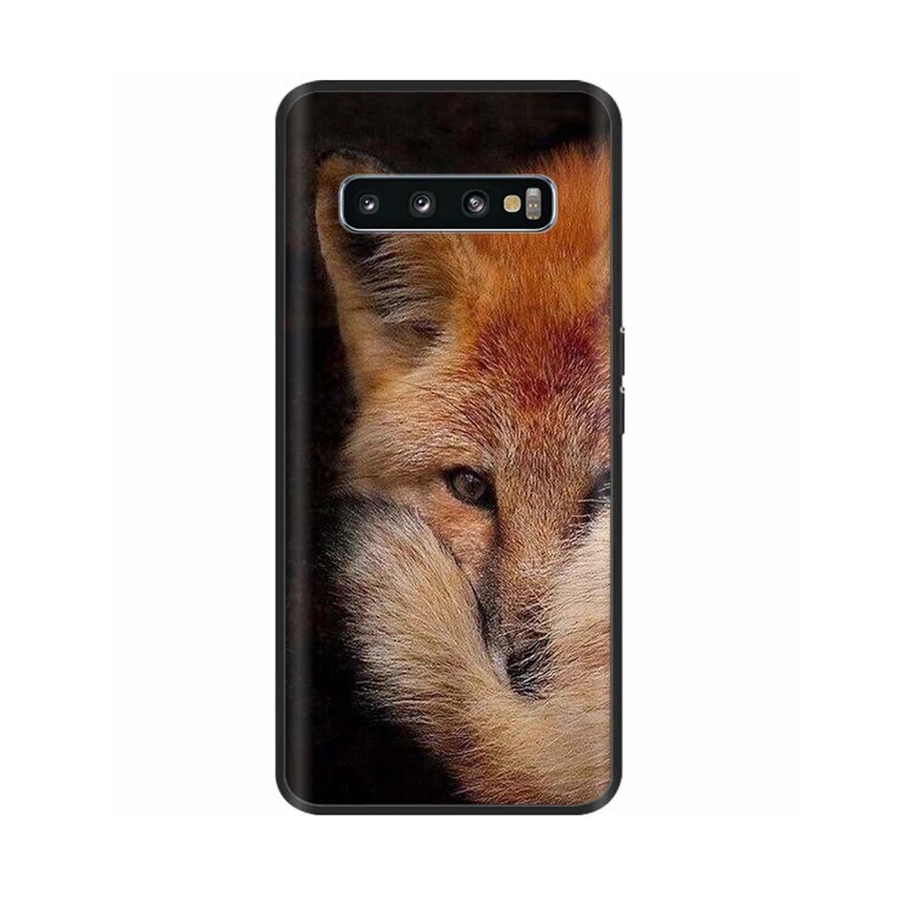Ударопрочный Чехол Для Телефона Samsung Galaxy S10 Чехол-Ракушка С Рисунком Животных Для Samsung S10 Plus S10+ S 10 Мягкий Силиконовый Задний Чехол