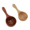 2 шт. Деревянные половники для супа без запаха из цельного дерева, ложка для супа с длинной ручкой, сервировочный половник для домашней кухни