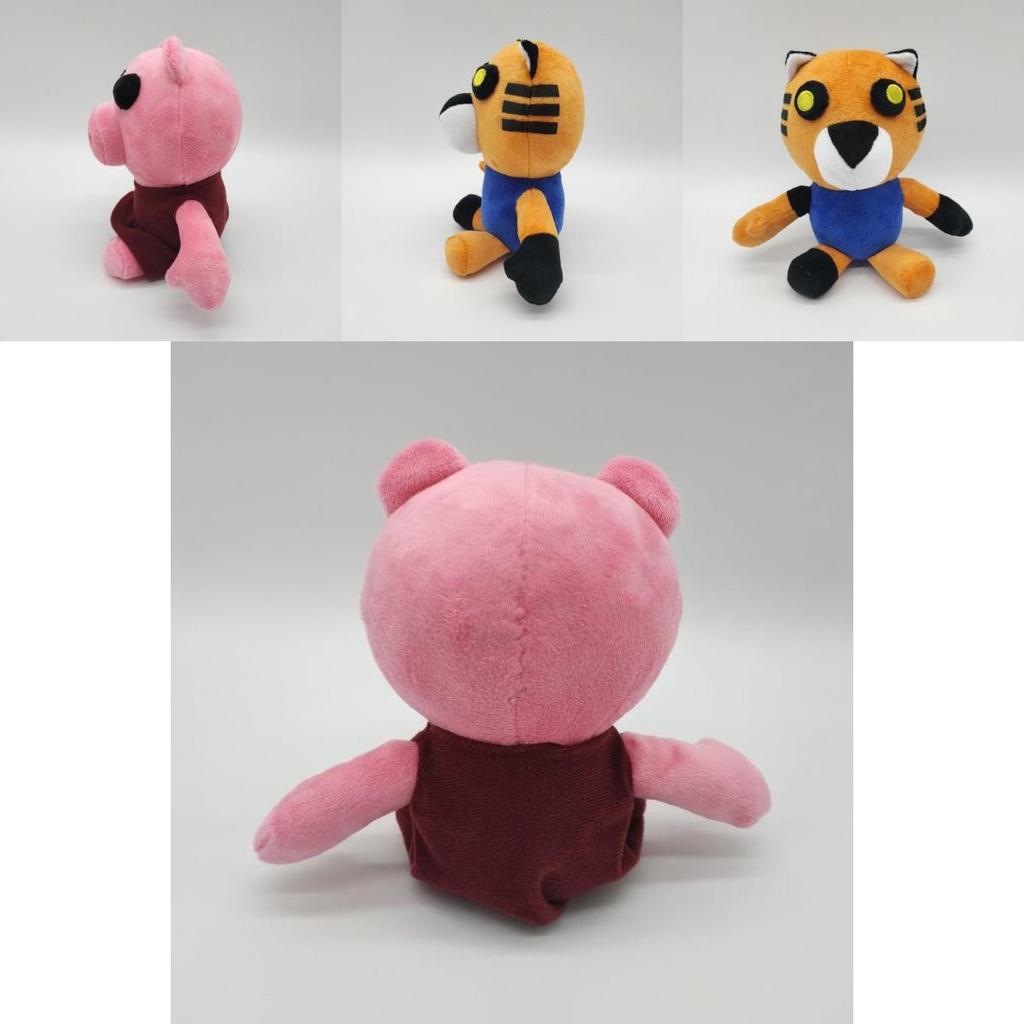 Очаровательная плюшевая игрушка Roblox Piggy, Тигр, Клоун, Мягкая кукла, Отличный подарок для детей, фанатов