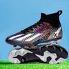 New Football Shoes Men's and Women's High-top Spikes Broken Nails Student Boys Training Game