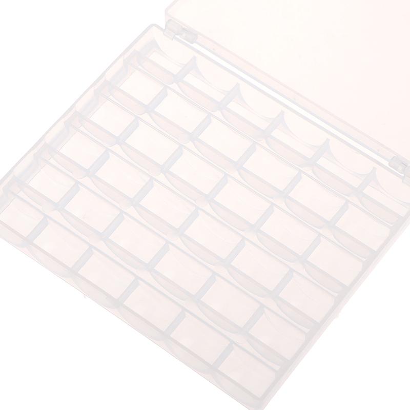 36-Shaft Durable Empty Bobbin Sewing Machine Bobbin Box Storage Box Plastic Box