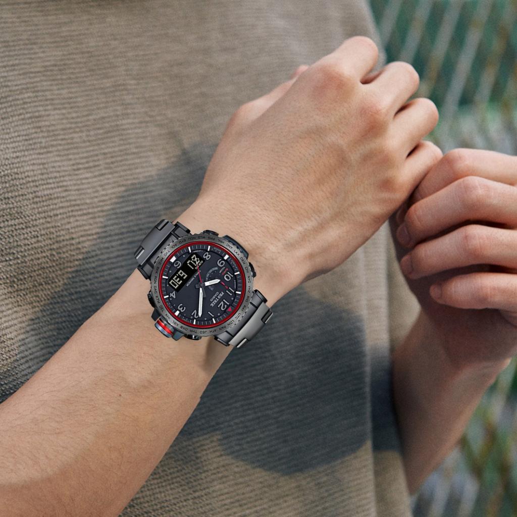 Casio Мужские часы PRO TREK Черные PRW-50YT-1PR PRW-50YT-1PR