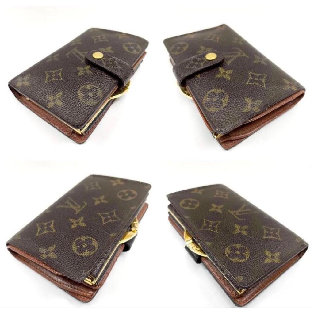 Used Excellent condition Louis Vuitton Monogram Portemonnaie Viennois kiss lock purse