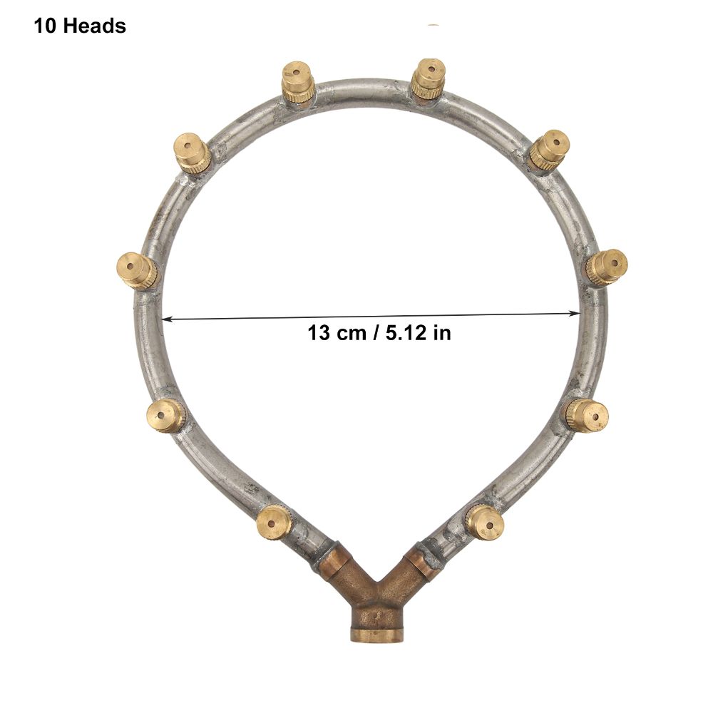 Stainless Steel, Copper Atomizing Nozzle Multifunctional Irrigation Nozzle  Flower Watering