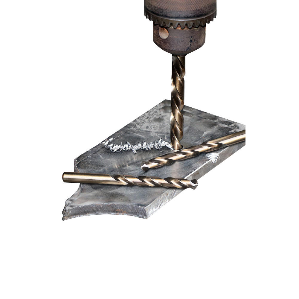 ALLSOME 13/19/25 Pcs Hss M42 Cobalt Twist Drill Set 8 % High Cobalt For Stainless Steel Wood Metal Drilling 3 Edge Tool Kit