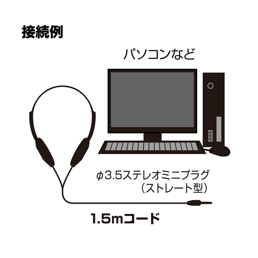 Audio Technica Headphones Wired Open Type Gray ATH-P100M 1.5m On-Ear