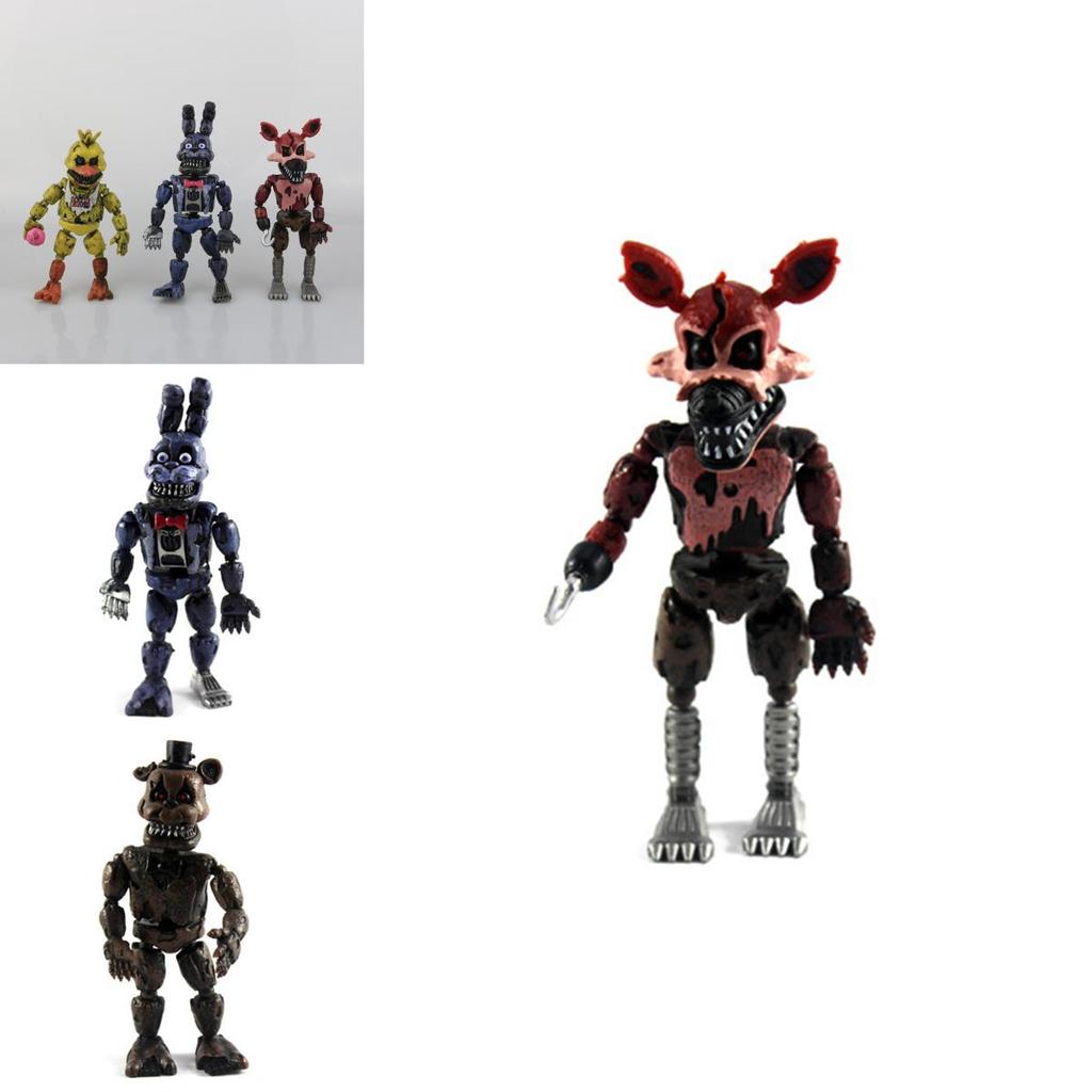 Захватывающая коллекция из 6 фигурок Fnaf Five Nights At Freddy's 19 см для энтузиастов