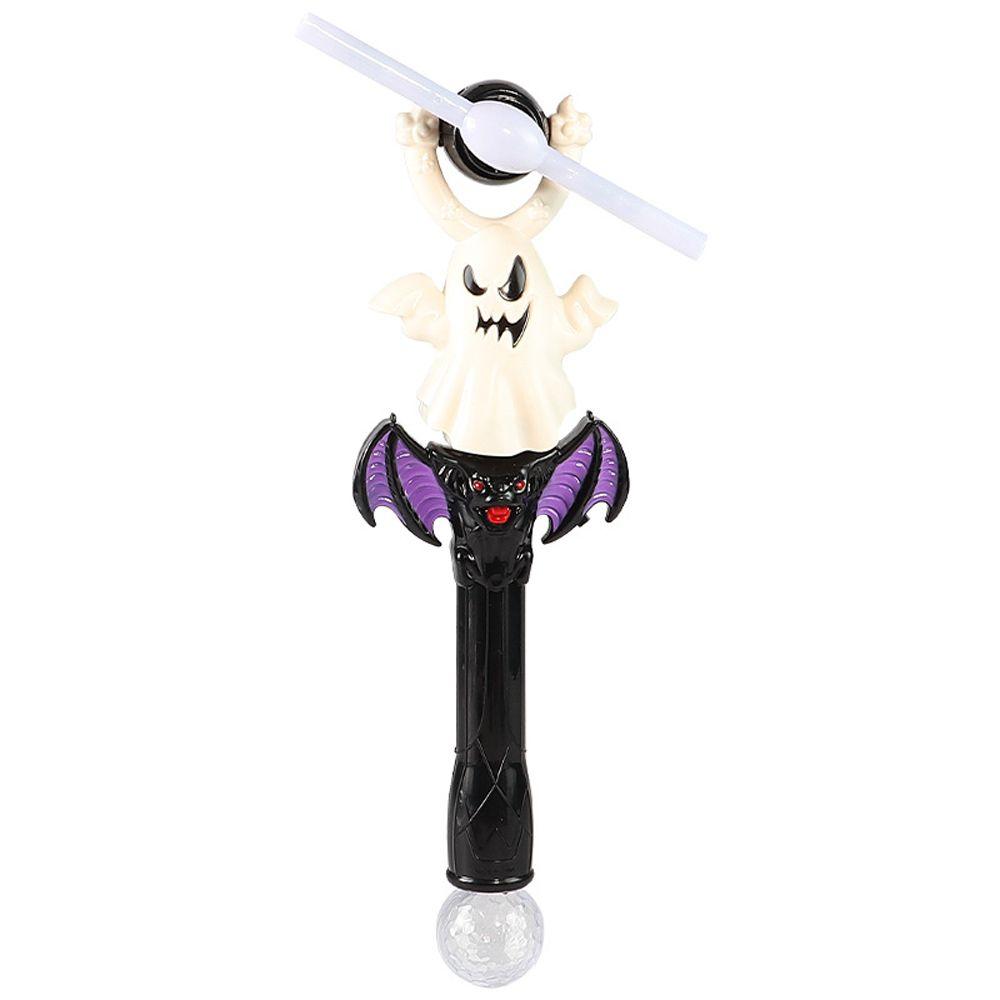 Windmill Toy LED Spinning Windmill Music Luminous Sticks Halloween Glow Stick Rotating Light Toy
