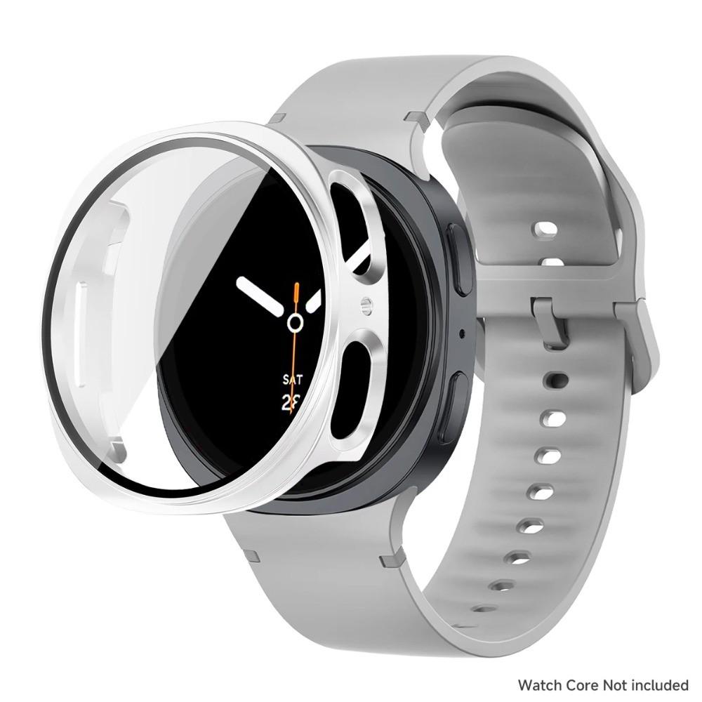 Case + Band for Samsung Galaxy Watch 8 44mm 40mm Sport Wrist Replacement Belt Correa Bracelet+Cover+Glass Galaxy Watch 8 Straps