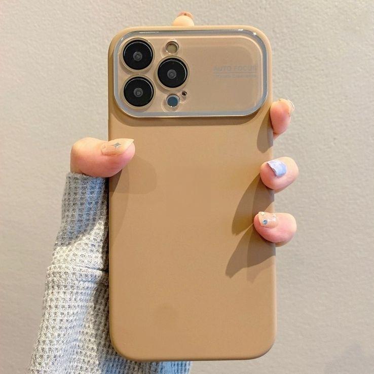 Силиконовый чехол для iPhone 15 ProMax - жидкий силиконовый чехол для iPhone с большим окном, устойчивый к падениям для Apple iPhone 15/14/13/12/11/XS