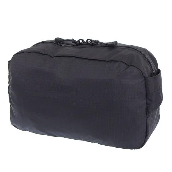 Сумка через плечо, сумка для тела, нейлоновая карманная легкая сумка M 1123986 [Montbell] Мужская женская (черный (BK))