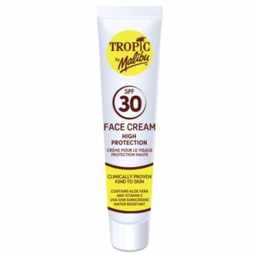 Tropic By Malibu Face Cream Spf30 40ml