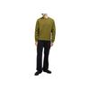 Maison Kitsune Fox Head Patch Crewneck Long Sleeve Sweatshirt Men sweatshirt Green MM00316KM0307-P384