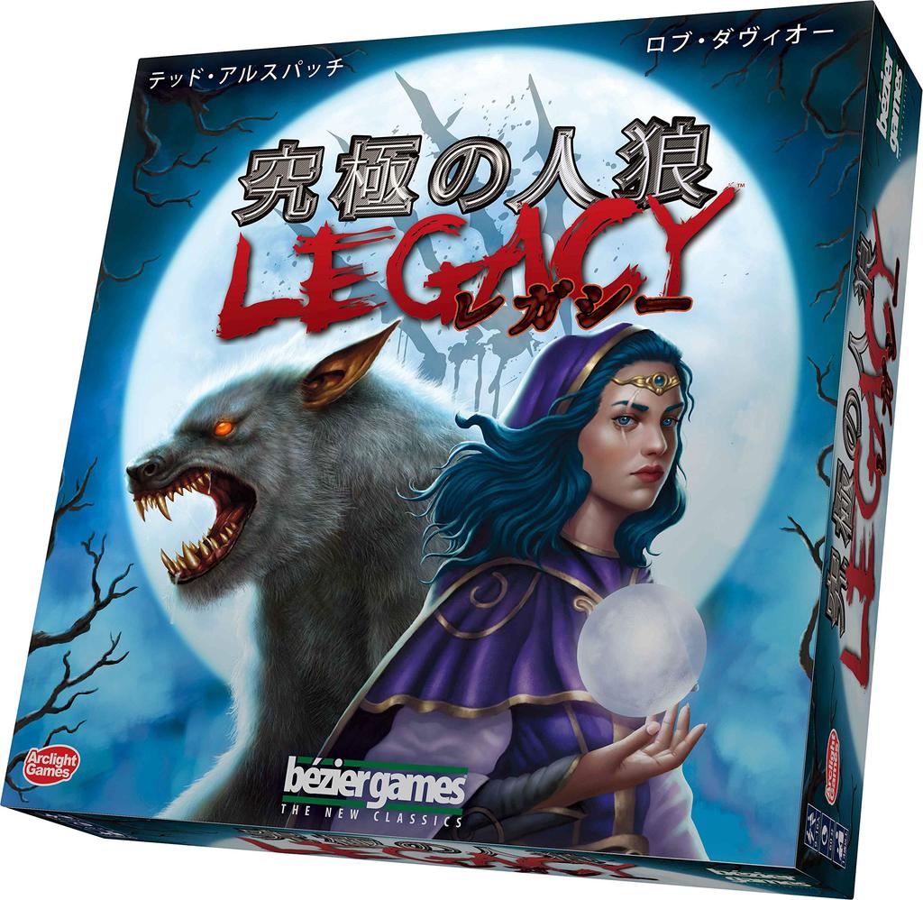 Arclight Ultimate Werewolf Legacy Full Japanese Version 60 Ages Board Game (9-16 Players, Minutes, 14+)