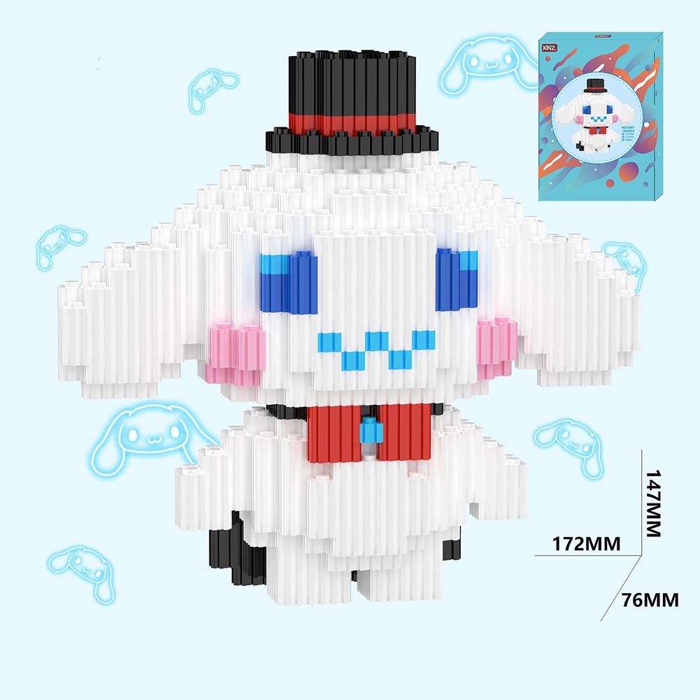 Cartoon Mini Building Blocks Fashion Anime Figure Micro-particle Building Blocks For Fans Collection
