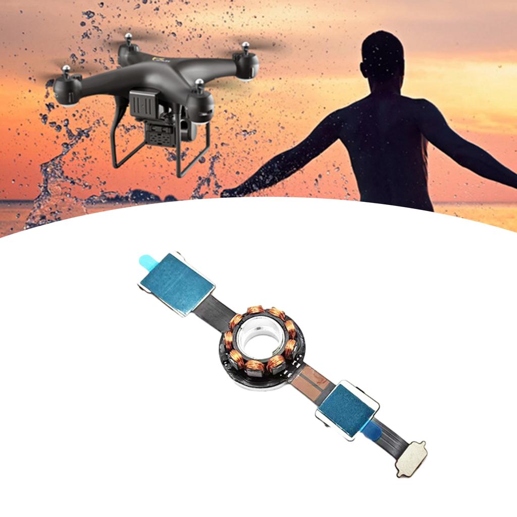 Держатель мотора крена Прочный Замена мотора крена Металлический мотор крена Улучшите вашу аэрофотосъемку Быстрая фиксация для Air 2S