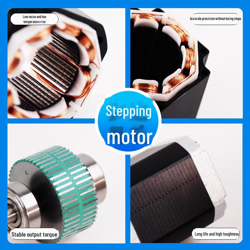 42 Шаговый двигатель 23 мм корпус 17HS4023, двухфазный, четырехпроводной, 12 В микродвигатель