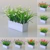 Artificial Plants With Pots Fake Flowers For Home Garden Decor Outdoor