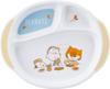 Peanuts Snoopy Kids Divided Lunch Baby Made In Yamaka Shoten Plate, Plate, Plate, Children's Tableware, Present, Gift, Shower, Japan, SN1700-308