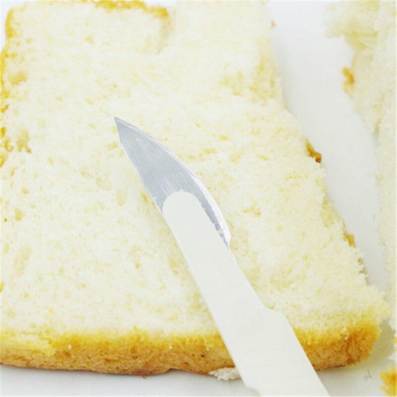 Slicing Knife, Practical Baguette Bread European Patisserie Bread Cutter, Pastry Cutting Tools with Carbon Steel Blade and PP Shank