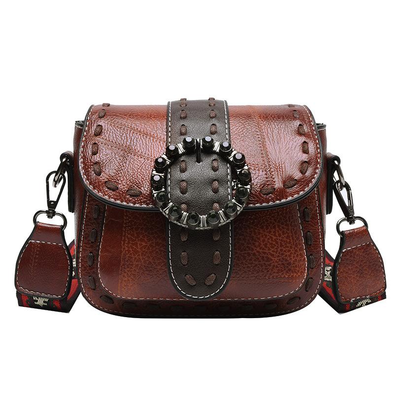 Маленькая квадратная сумка Wild, сумка-мессенджер на цепочке, модная мини-сумка с клапаном на плечо