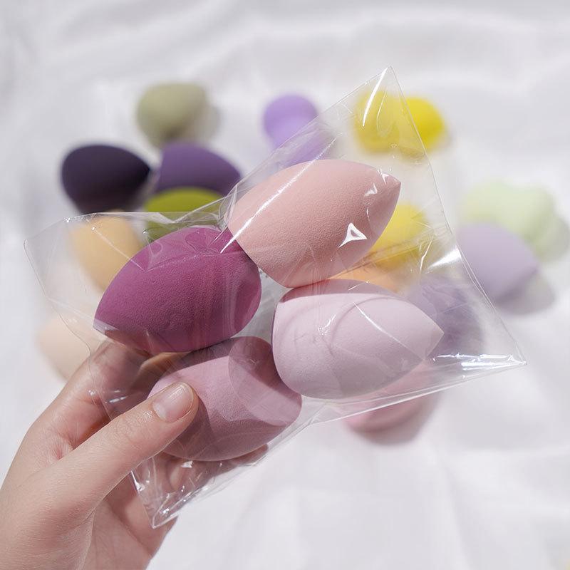 Super Soft Beauty Sponge Makeup Egg Set - Non-Absorbing Puff Cushion