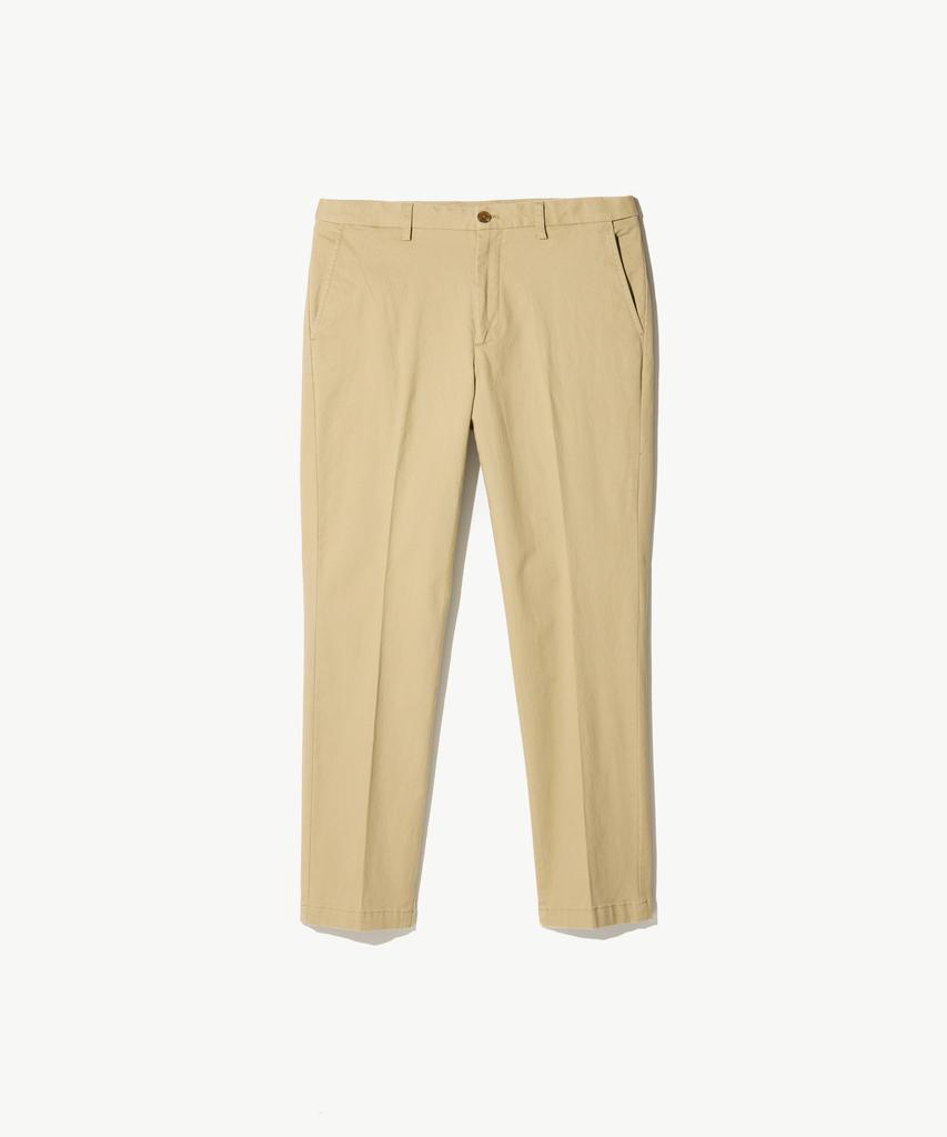 STCO Diems Washed Cotton Comfort Chino Pants Beige (Tapered Fit)_Dpawz01Csd