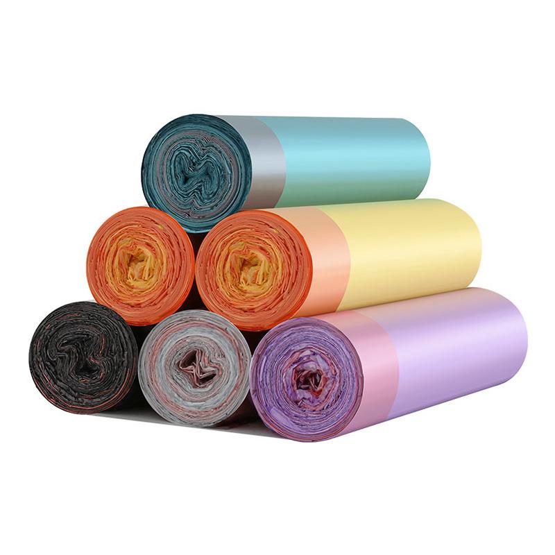 Мусорный мешок Drawstring бытовой толстый портативный с ручкой для подъема пластиковых пакетов для использования в офисе