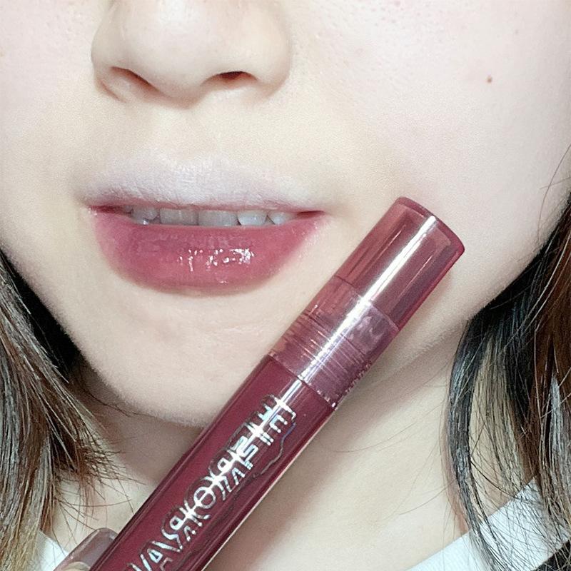 HER ORANGE Lava Paste Шоколадное зеркало Глазурь для губ Водяной туман Роса для губ Женский блеск для губ Нектар для губ Водный блеск Помада Летняя глазурь для губ