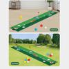 Complete Golf Putting Practice Set Includes Mat and Accessories for or Multiplayer Use to refines Technique Anywhere