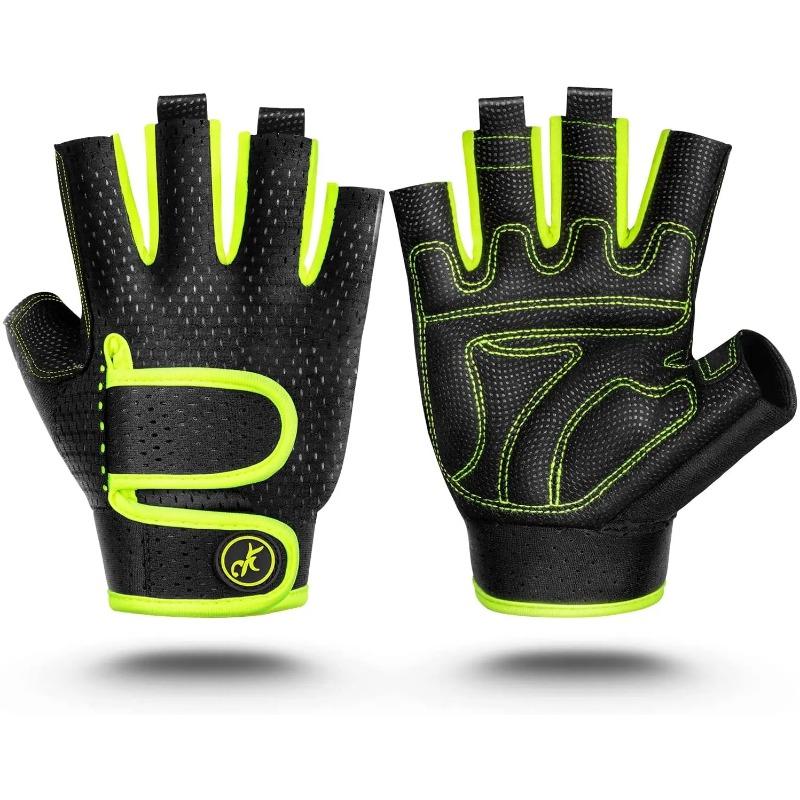 Перчатки для фитнеса, дышащие, нескользящие, силовые тренировки, перчатки для фитнеса, тяжелой атлетики, подтягивания, тяжелая атлетика