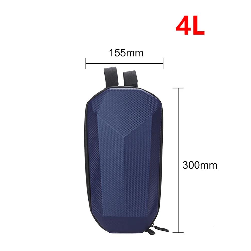 2 л 3 л 4 л 5 л Сумка на молнии для электросамоката Xiaomi M365 Водонепроницаемая сумка для хранения Подвесная сумка для аксессуаров Kugoo M4