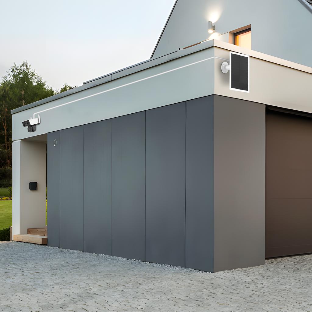 Солнечная панель 10 Вт для камеры безопасности, 5 В, порт Type-C, зарядное устройство для солнечной панели камеры с водонепроницаемостью IP65