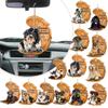 Acrylic Dog Hanging Decorations Car Accessories Interior Decoration Creative Cute Car Pendant Pendant