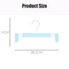 5/10PCS Pants Hangers,Space-Saving Skirt Holders with Adjustable Clips,Non Slip Drying Racks for Coat Shirts Dress Kids Clothes