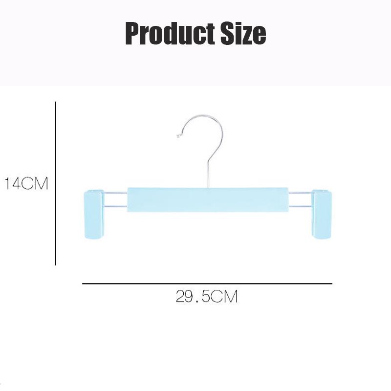 5/10PCS Pants Hangers,Space-Saving Skirt Holders with Adjustable Clips,Non Slip Drying Racks for Coat Shirts Dress Kids Clothes