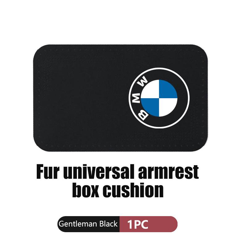 AAB1 Universal Car Seat Protection Center Console Armrest Mat For BMW 1 3 5 7 Series M F01 F20 F10 F13 E52 E53 E60 E93