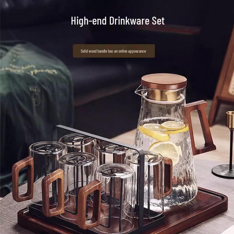 TXRMDX Transparent Heat-Resistant Glass Cup