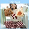Bread Bear Capybara Plush Toy Cute Cartoon Girl Children Birthday Holiday Gift
