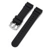 20мм 22мм Силиконовый Спортивный Ремешок Водонепроницаемый Дайвинг Универсальный Ремешок для Часов Пряжка из Нержавеющей Стали Мужской Резиновый Сменный Ремешок для Часов Ремень