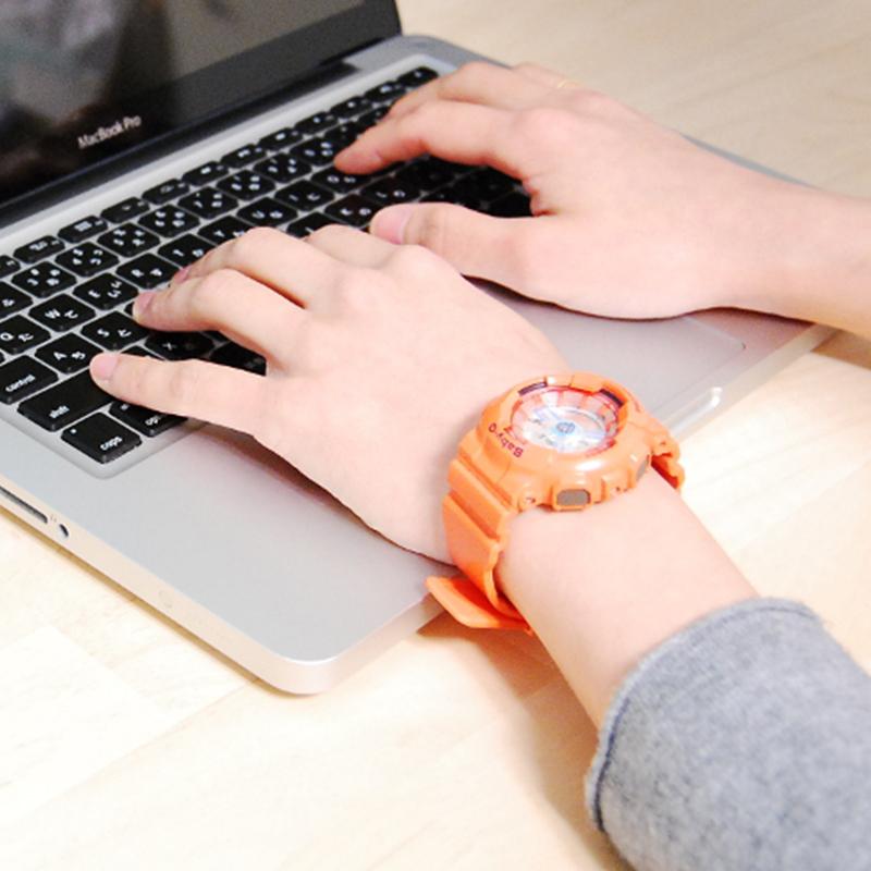 Casio Женские часы BABY-G Белые BA-110SN-4A BA-110SN-4A