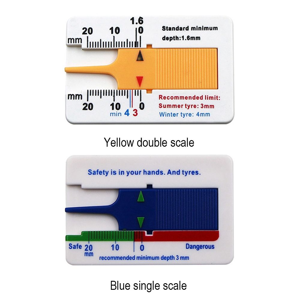 Measurement Supply Tire Pattern Depth Ruler Depth Indicator Depth Gauge Car Tyre Tread Depthometer