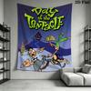 Day of the Tentacle Pattern Home Decor Tapestry, Wall Hanging, Decorative RV Wall Cloth.DGT0925016