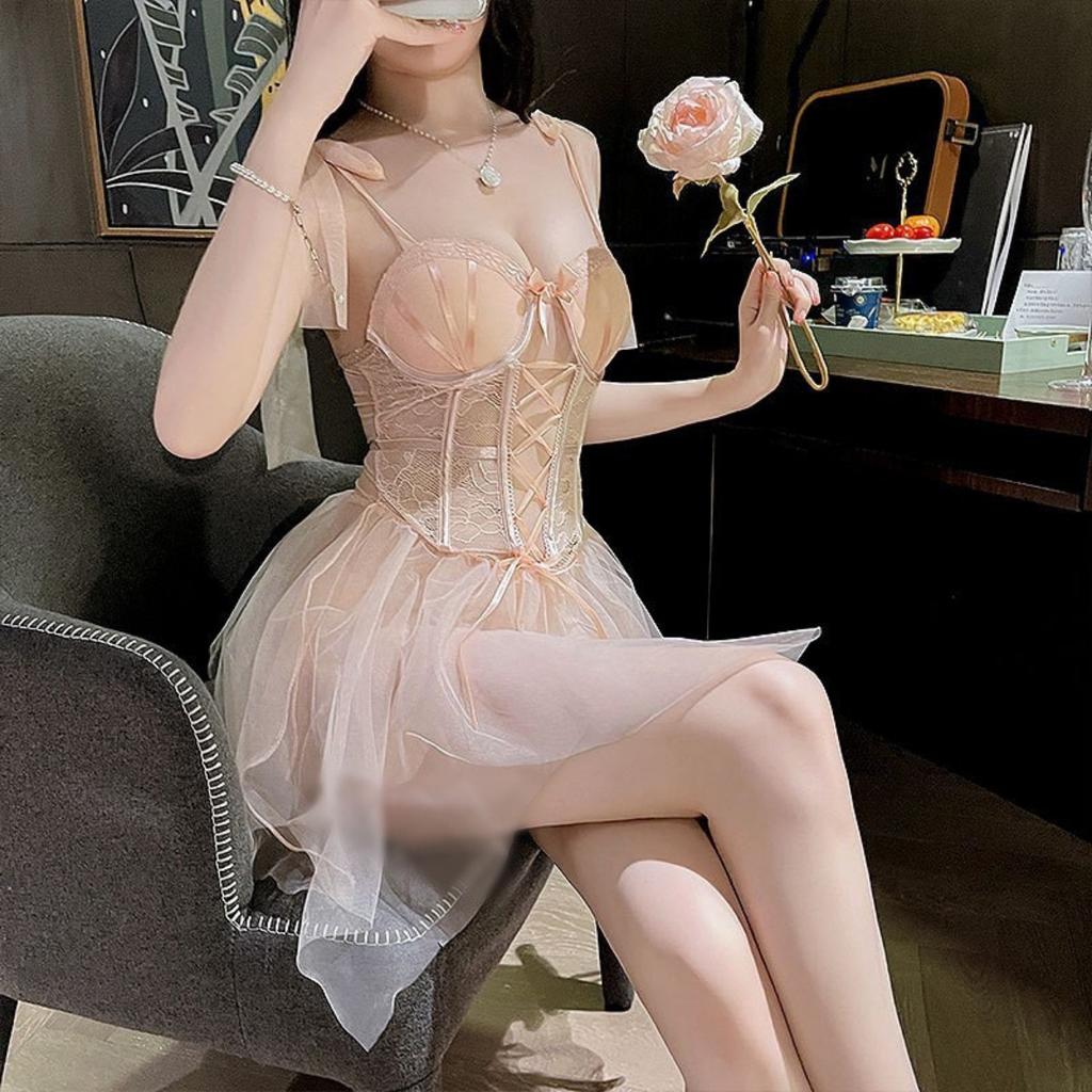 Сексуальный кружевной жилет Fish Bone с накладкой на грудь, можно носить на улице, красивое цельное нижнее белье