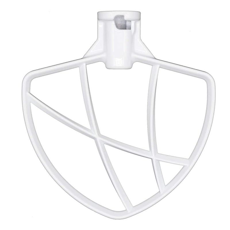 Плоская лопатка с покрытием для миксера KitchenAid объемом 6 квартов с подъемной чашей - насадки для замешивания теста и приготовления пасты для KitchenAid