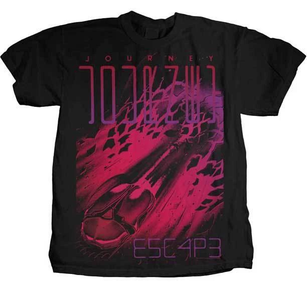 JOURNEY - Escape Red Logo - T SHIRT S-M-L-XL-2XL Brand New !! Official T Shirt
