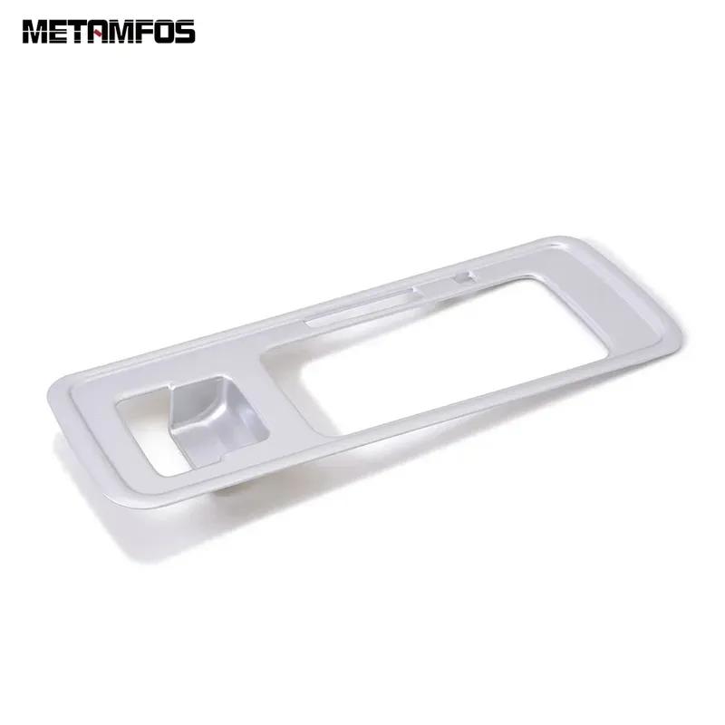 For Ford Kuga Escape 2017 2018 Matte Center Console Gear Shift Box Panel Cover Trim Water Cup Holder Interior Accessories