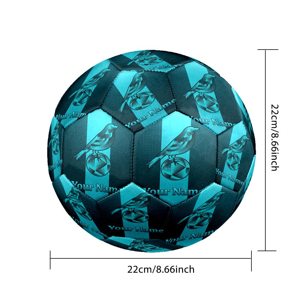 Norwich City Fashion Size 5 Football Wearproof Non‑Slip Soccer Ball For Sports Training Entertainment Use