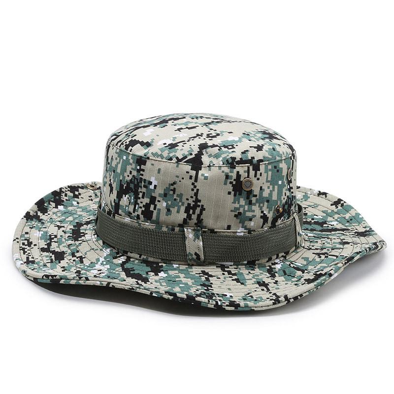 Outdoor Sun Hat For Camping With Breathable Cotton Fabric For Fishing And Hiking