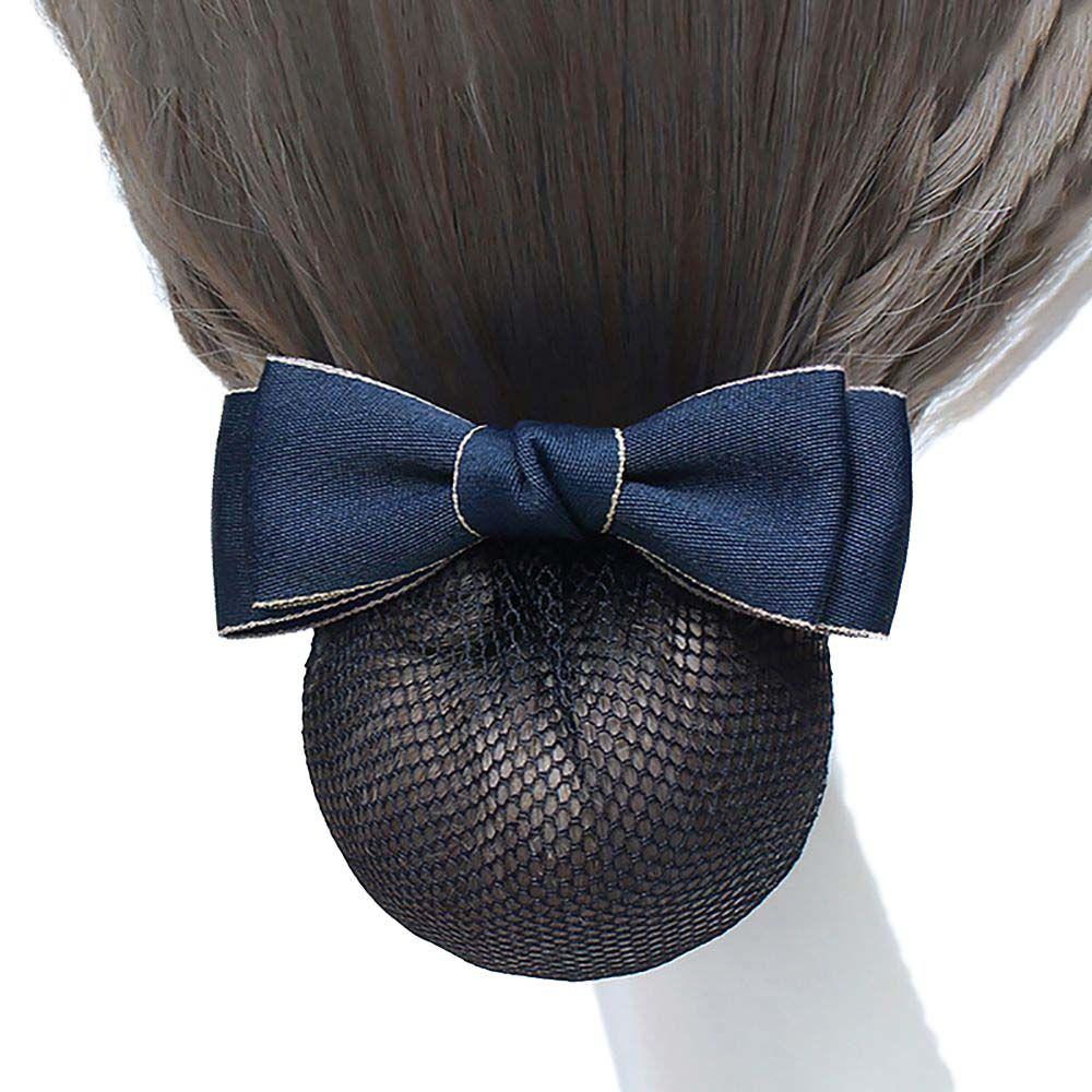 Nurse Female For Girls Headwear Ponytail Clip Korean Bun Snood Hairgrips Cover Net Bow Spring Clip